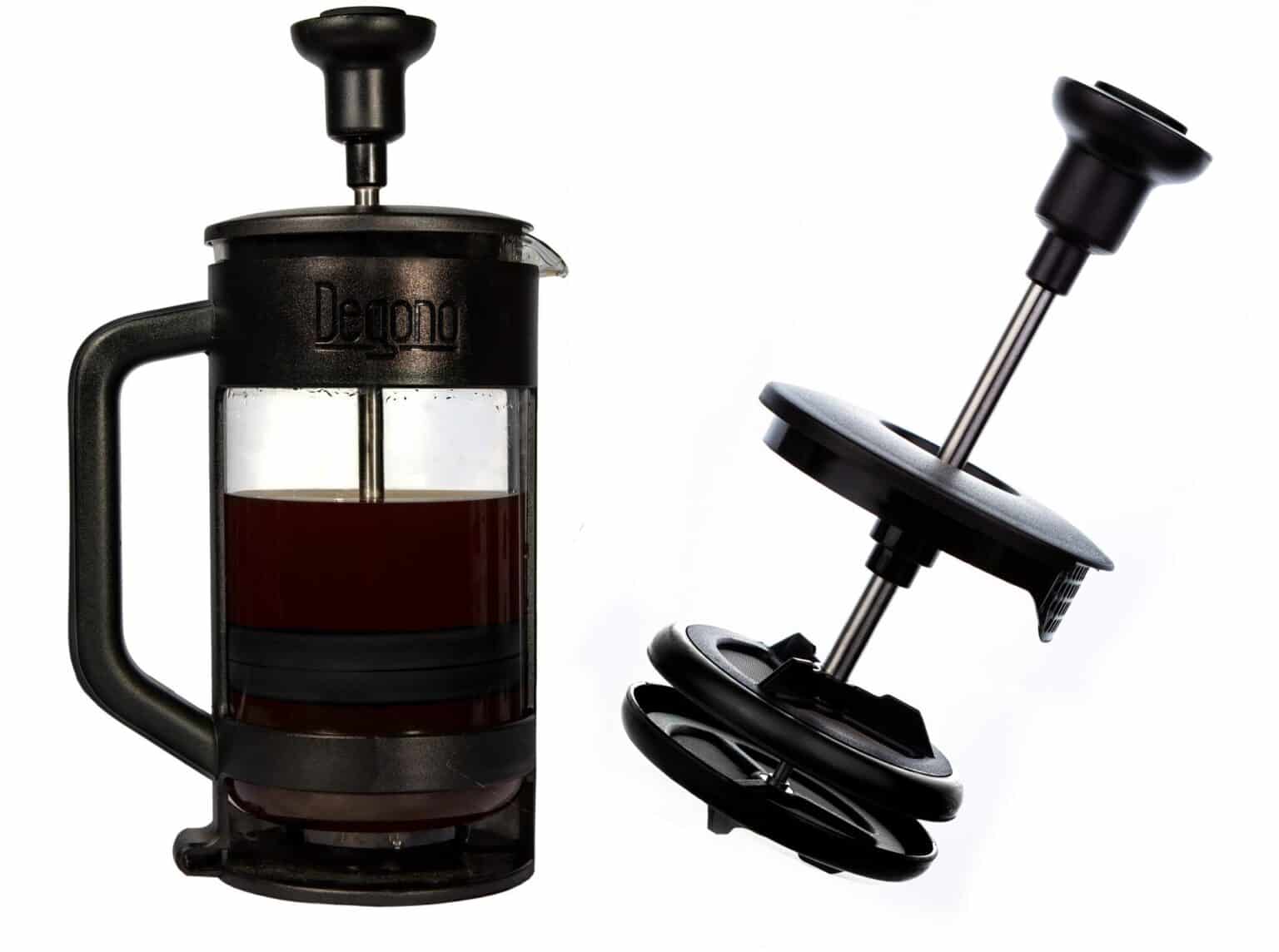 Degono Coffee & Tea Press Black Kitchenways