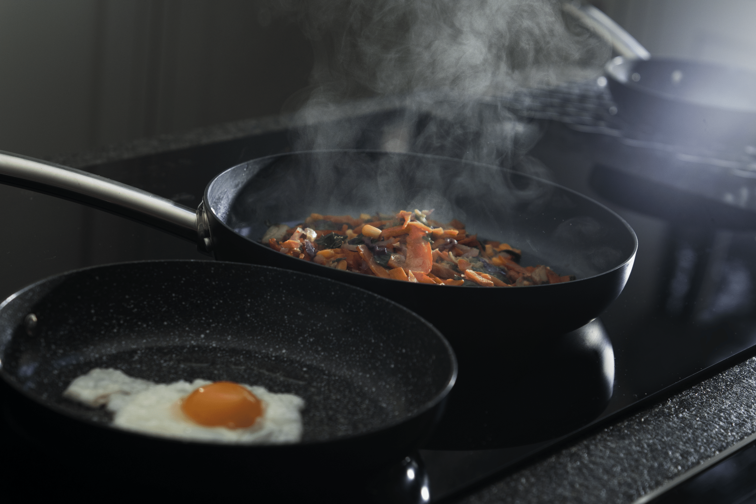 You should probably throw away your pans and replace them with