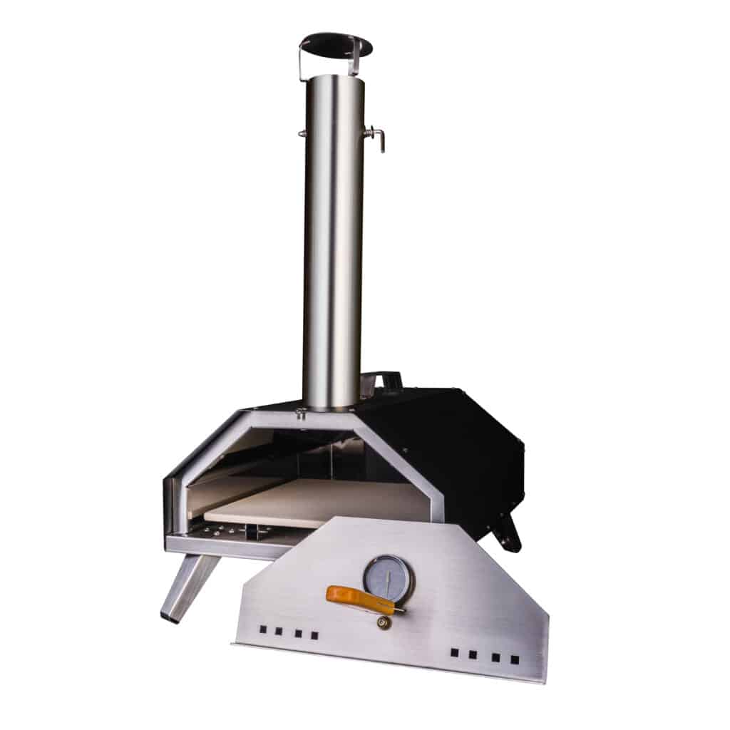 Homark Wood Fired Stainless Steel Pizza Oven Kitchenways